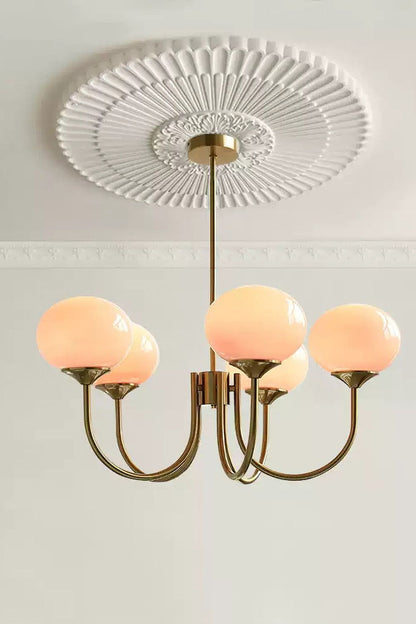 Bubble Glass Marshmallow Chandelier - view 35 | morylighting