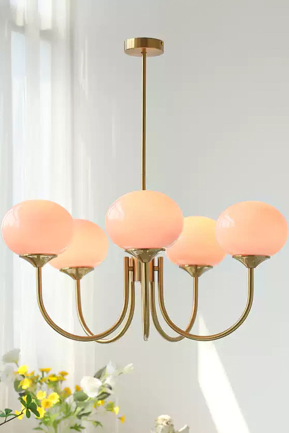 Bubble Glass Marshmallow Chandelier - view 36 | morylighting