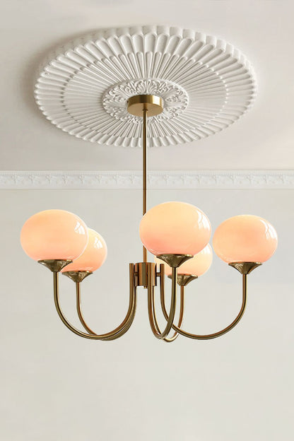 Bubble Glass Marshmallow Chandelier - view 37 | morylighting