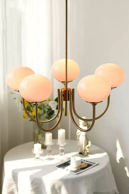 Bubble Glass Marshmallow Chandelier - view 6 | morylighting