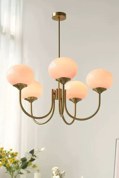 Bubble Glass Marshmallow Chandelier - view 40 | morylighting