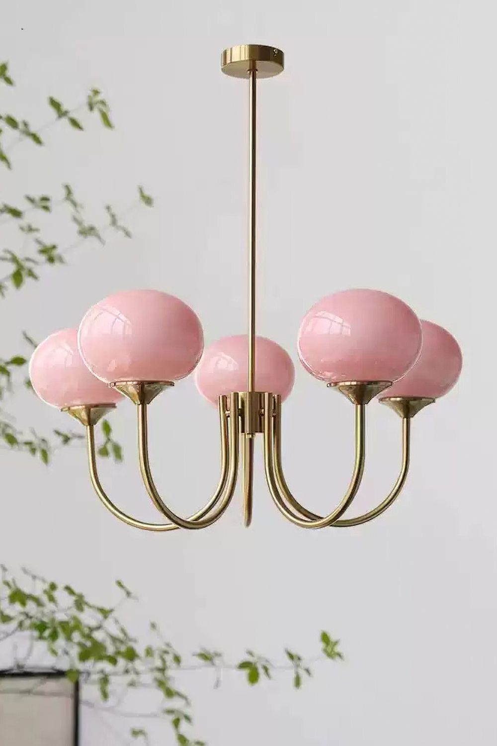 Bubble Glass Marshmallow Chandelier - view 2 | morylighting