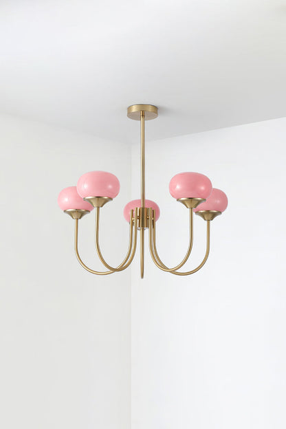 Bubble Glass Marshmallow Chandelier