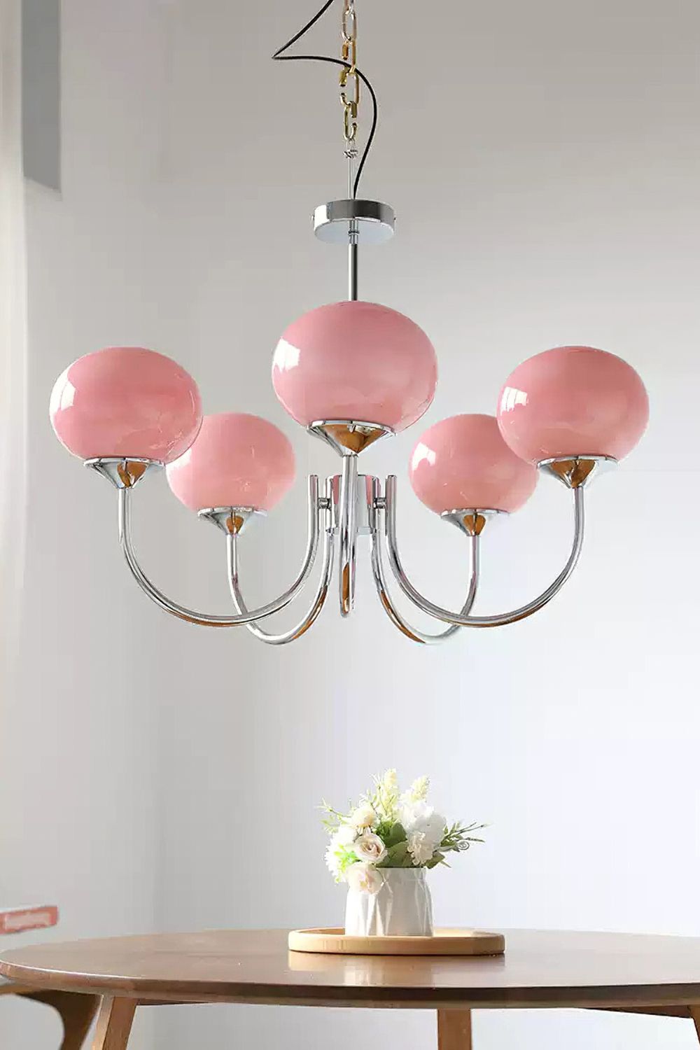 Bubble Glass Marshmallow Chandelier - view 7 | morylighting