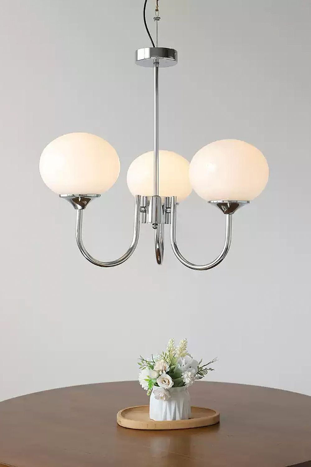 Bubble Glass Marshmallow Chandelier - view 9 | morylighting