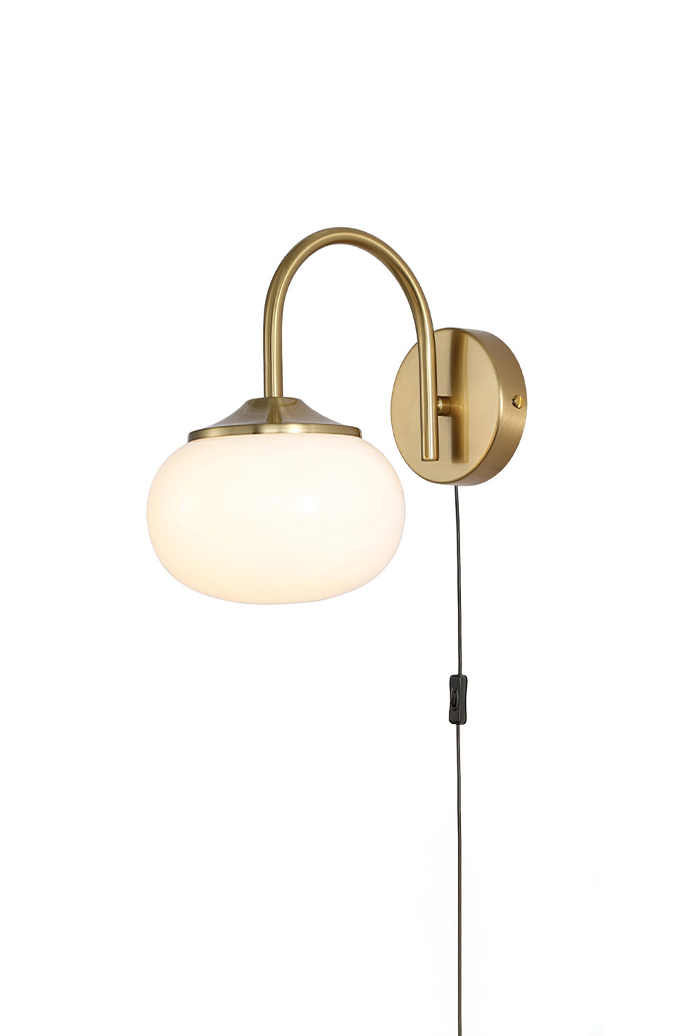 Bubble Glass Marshmallow Sconce Plug Version - view 14 | morylighting