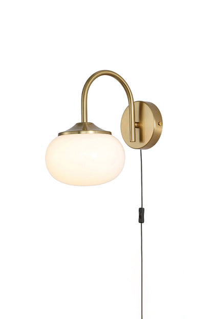 Bubble Glass Marshmallow Sconce Plug Version - view 14 | morylighting