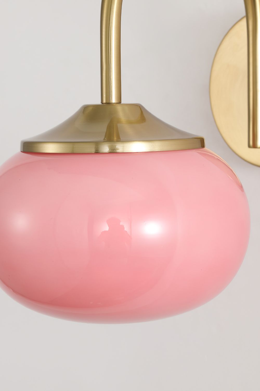 Bubble Glass Marshmallow Sconce Plug Version - view 7 | morylighting