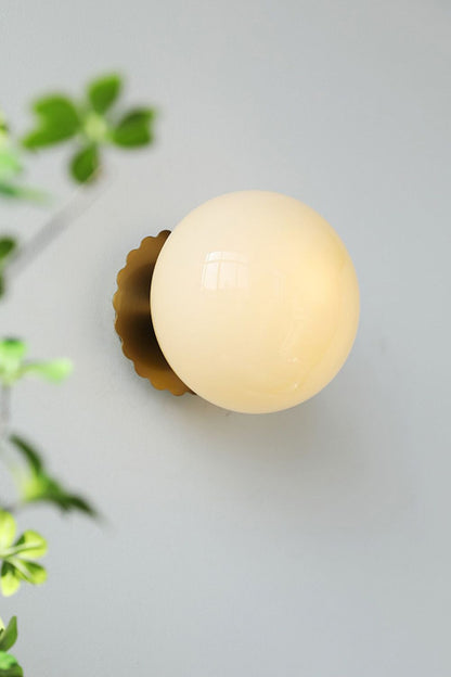 Bubble Glass Marshmallow Sconces - view 7 | morylighting