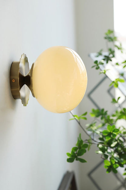 Bubble Glass Marshmallow Sconces - view 12 | morylighting