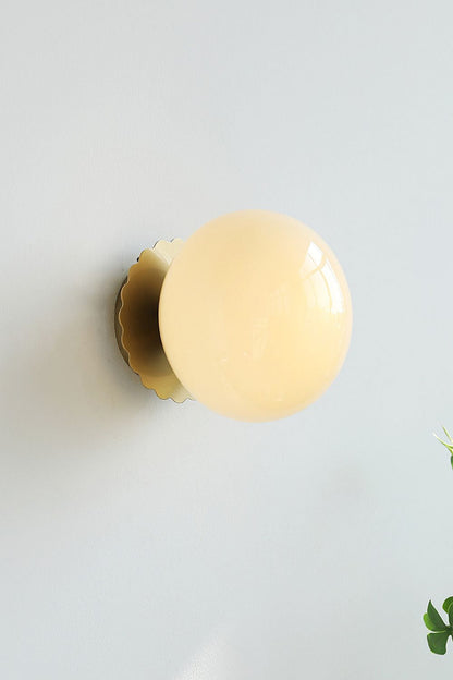 Bubble Glass Marshmallow Sconces - view 13 | morylighting