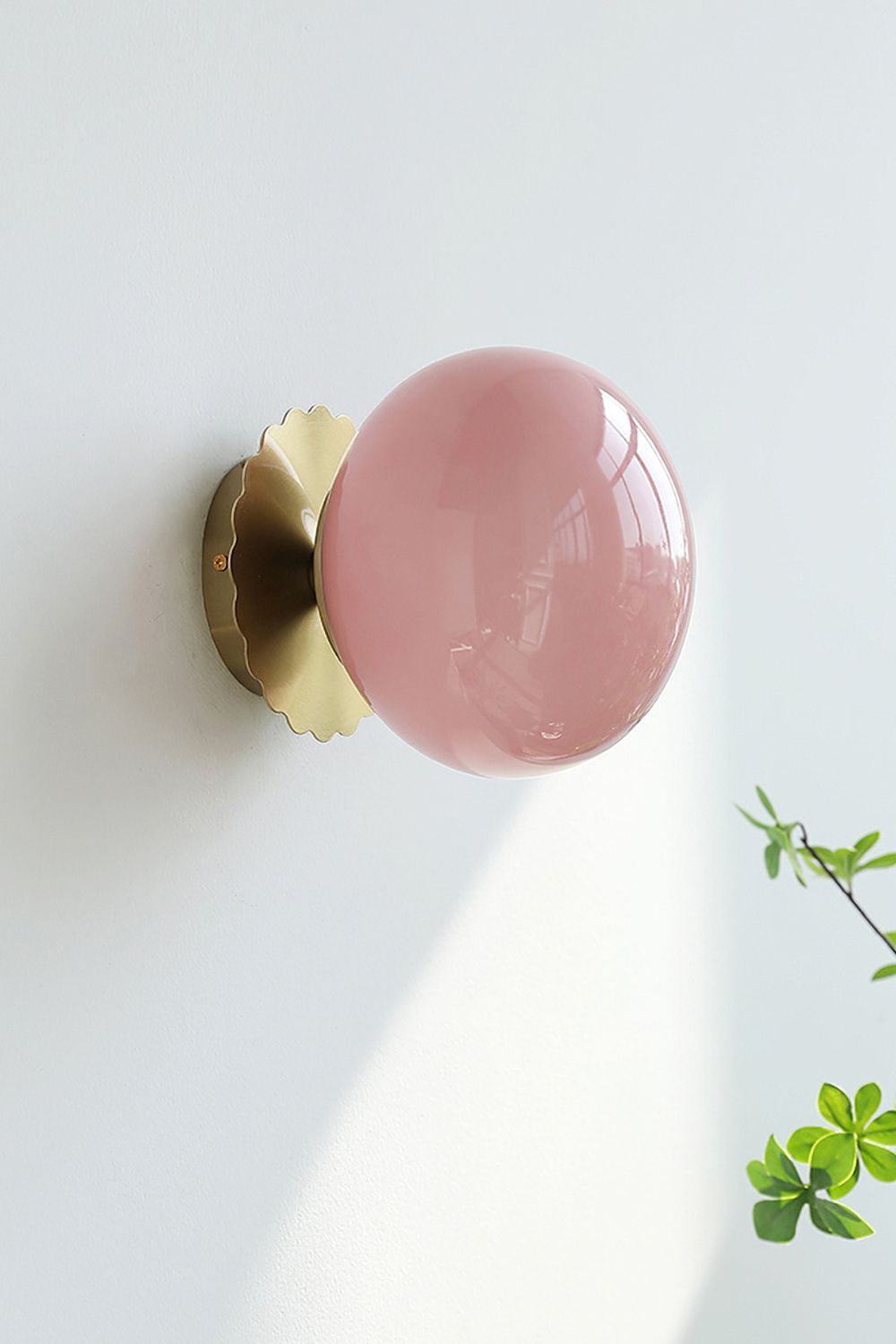 Bubble Glass Marshmallow Sconces - view 14 | morylighting
