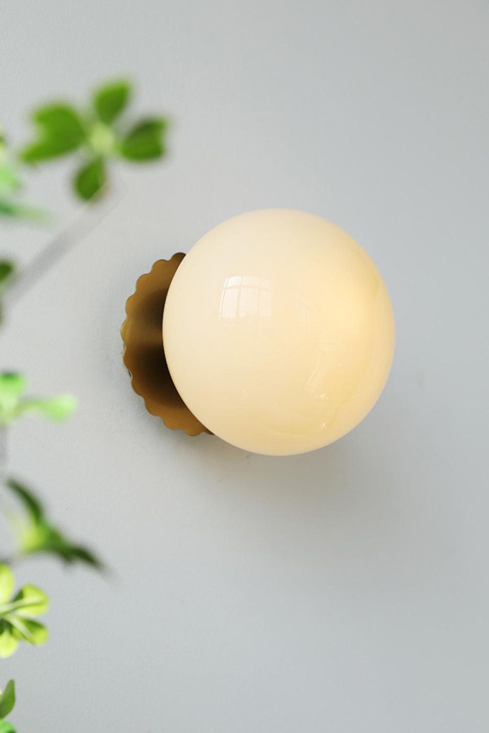 Bubble Glass Marshmallow Sconces - view 24 | morylighting