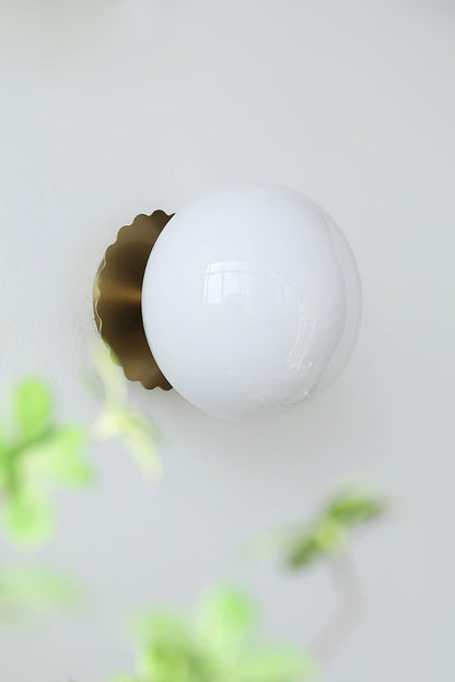 Bubble Glass Marshmallow Sconces - view 25 | morylighting