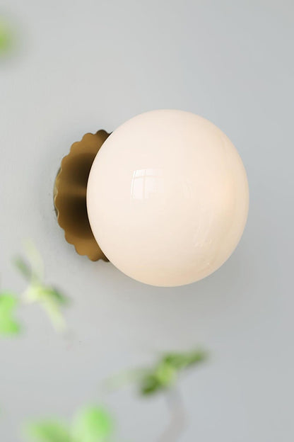 Bubble Glass Marshmallow Sconces - view 28 | morylighting