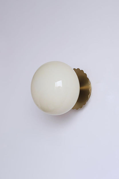 Bubble Glass Marshmallow Sconces - view 32 | morylighting