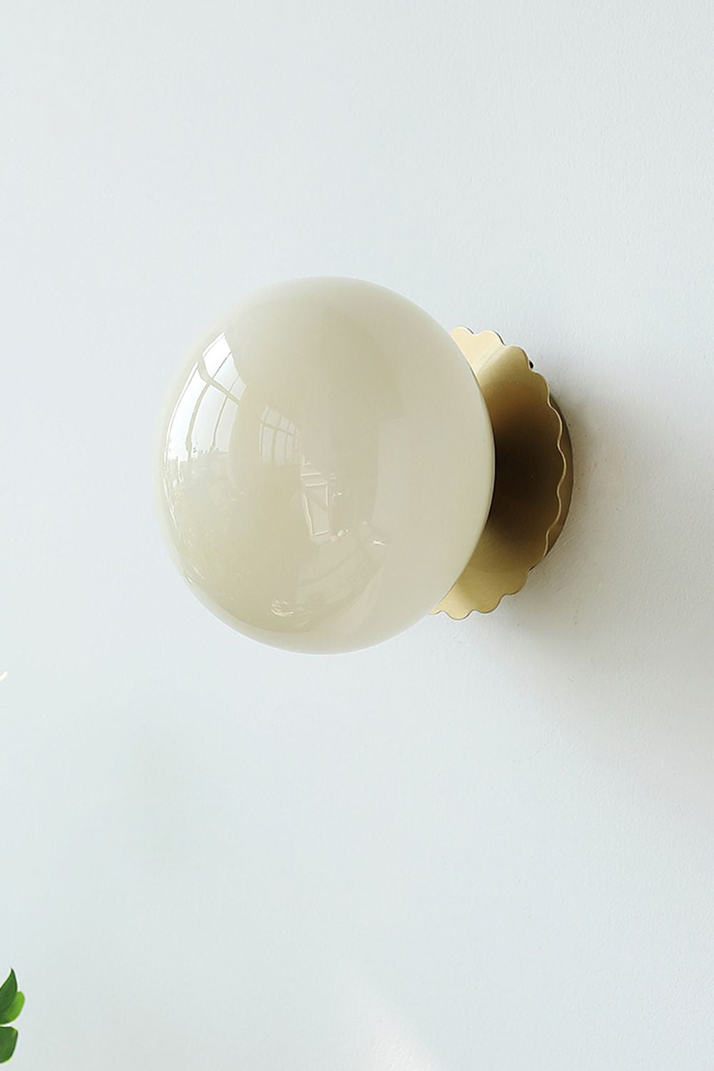 Bubble Glass Marshmallow Sconces - view 26 | morylighting
