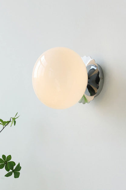 Bubble Glass Marshmallow Sconces - view 5 | morylighting