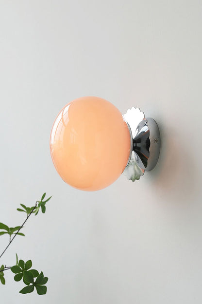 Bubble Glass Marshmallow Sconces - view 6 | morylighting