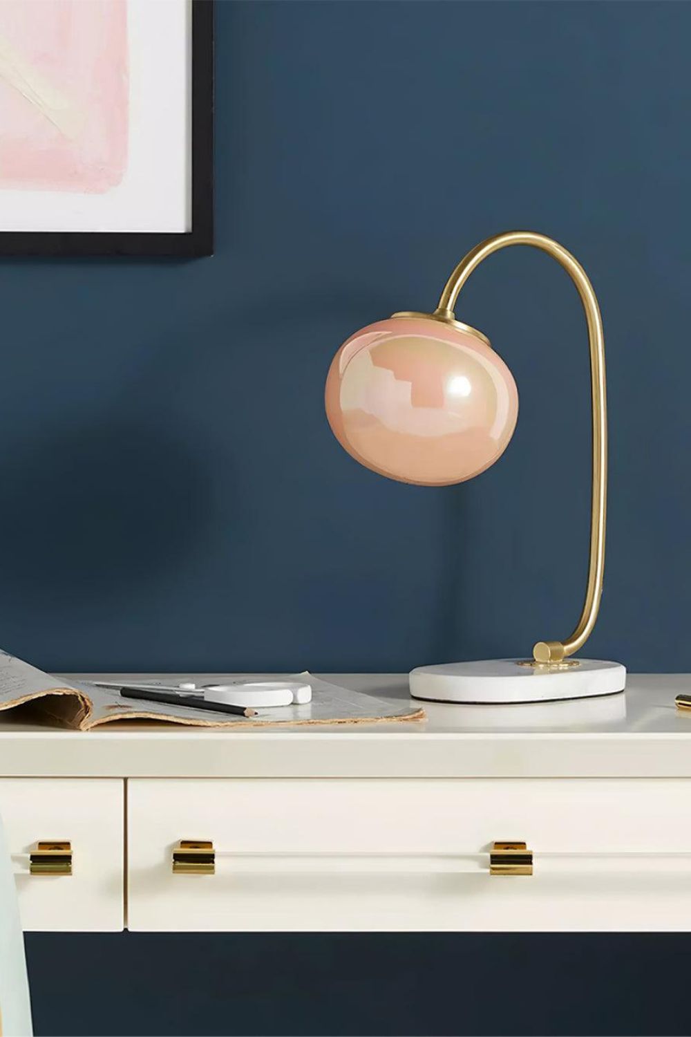 Bubble Glass Marshmallow Table Lamp - view 11 | morylighting