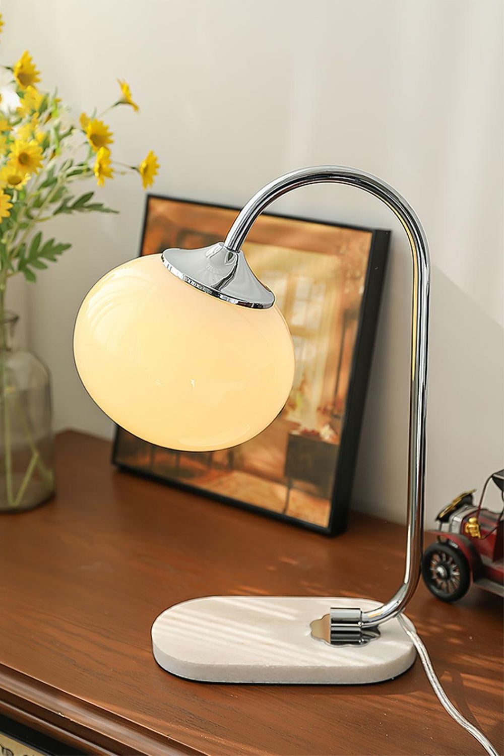 Bubble Glass Marshmallow Table Lamp - view 16 | morylighting