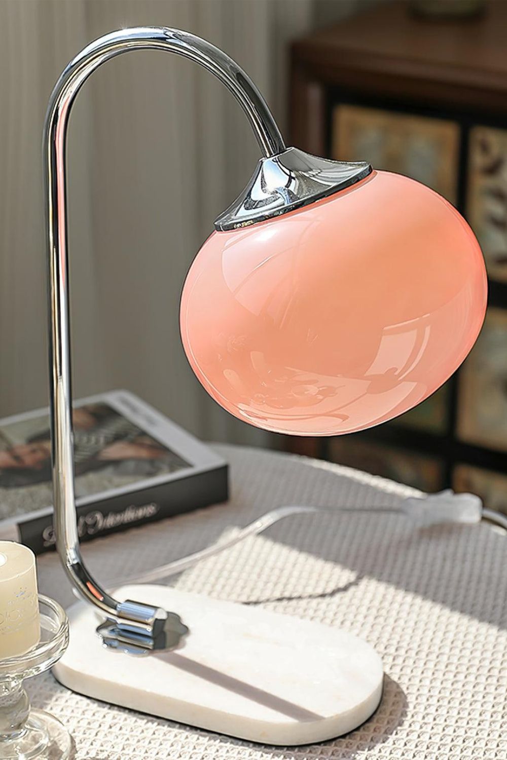 Bubble Glass Marshmallow Table Lamp - view 7 | morylighting