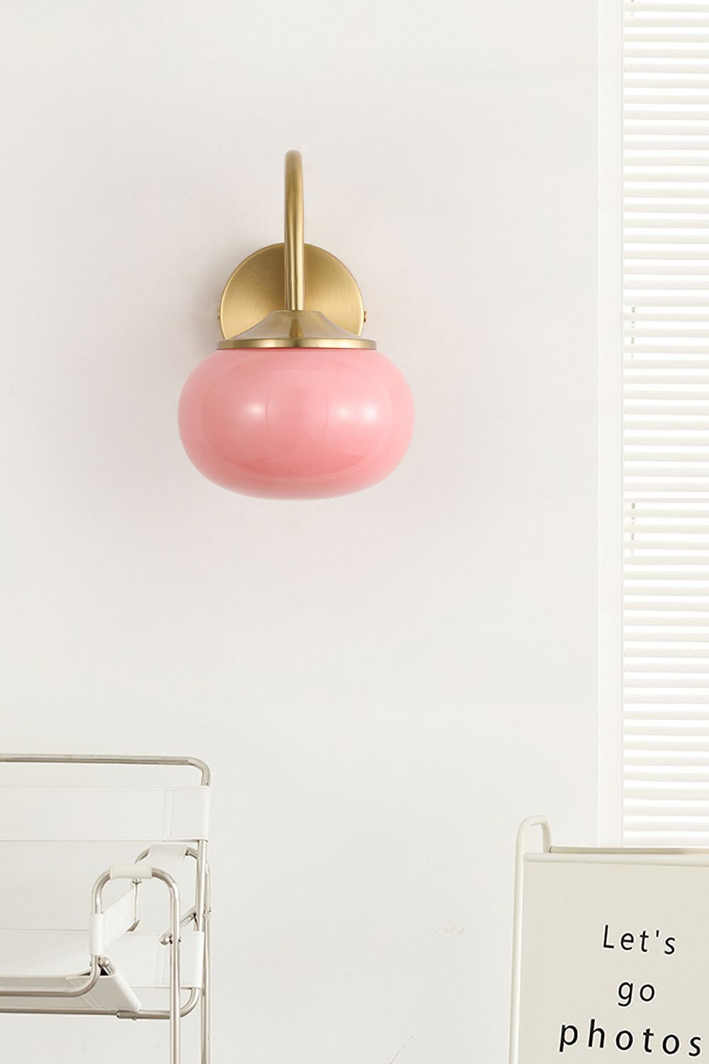 Bubble Glass Marshmallow Wall Lamp - view 2 | morylighting