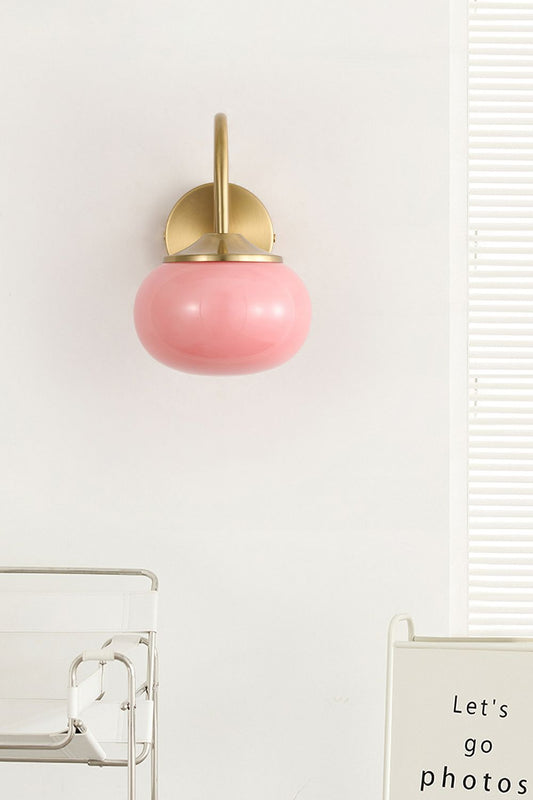 Bubble Glass Marshmallow Wall Lamp - view 2 | morylighting
