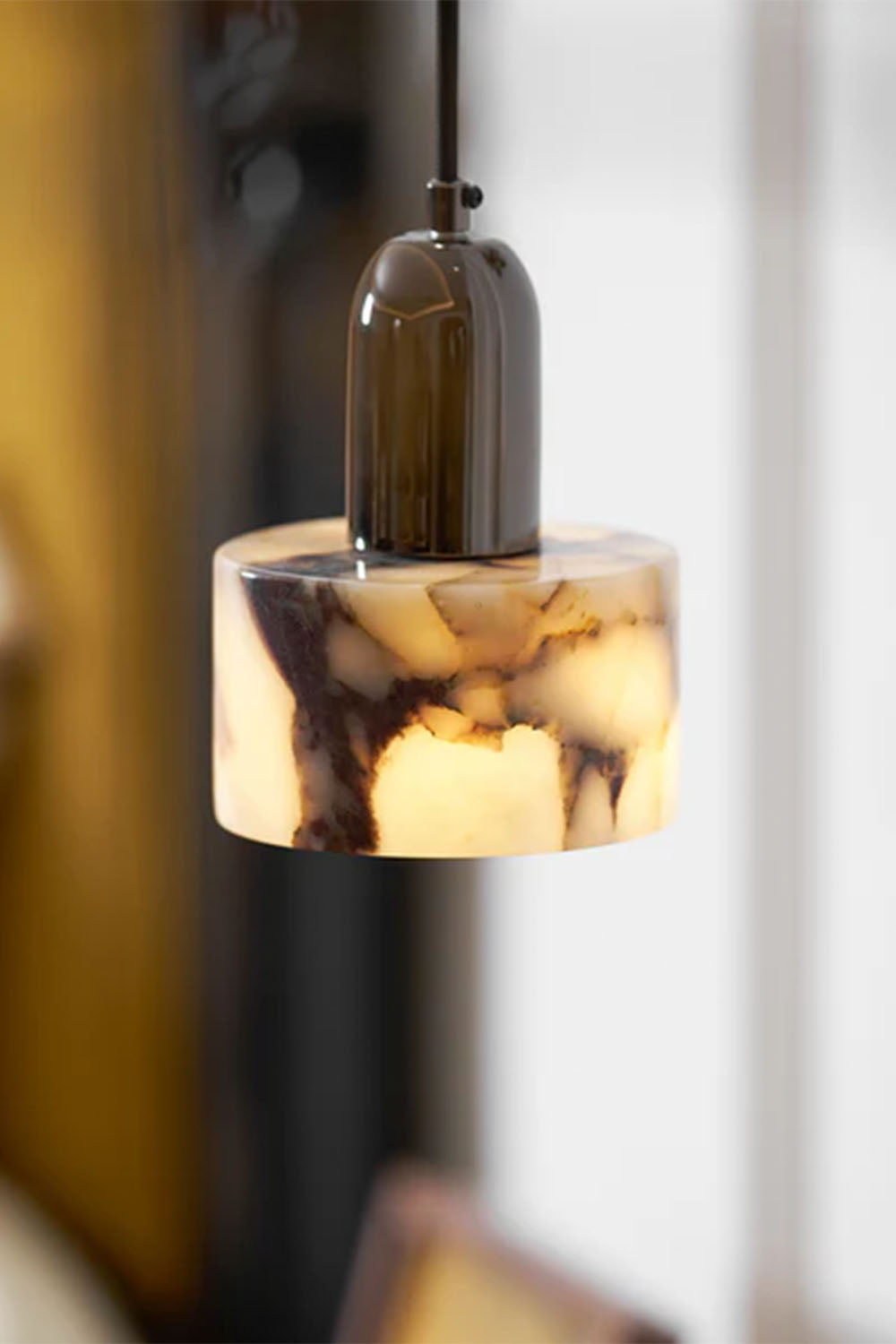 Bulgari Luxury Stone Pendant Light - view 11 | morylighting