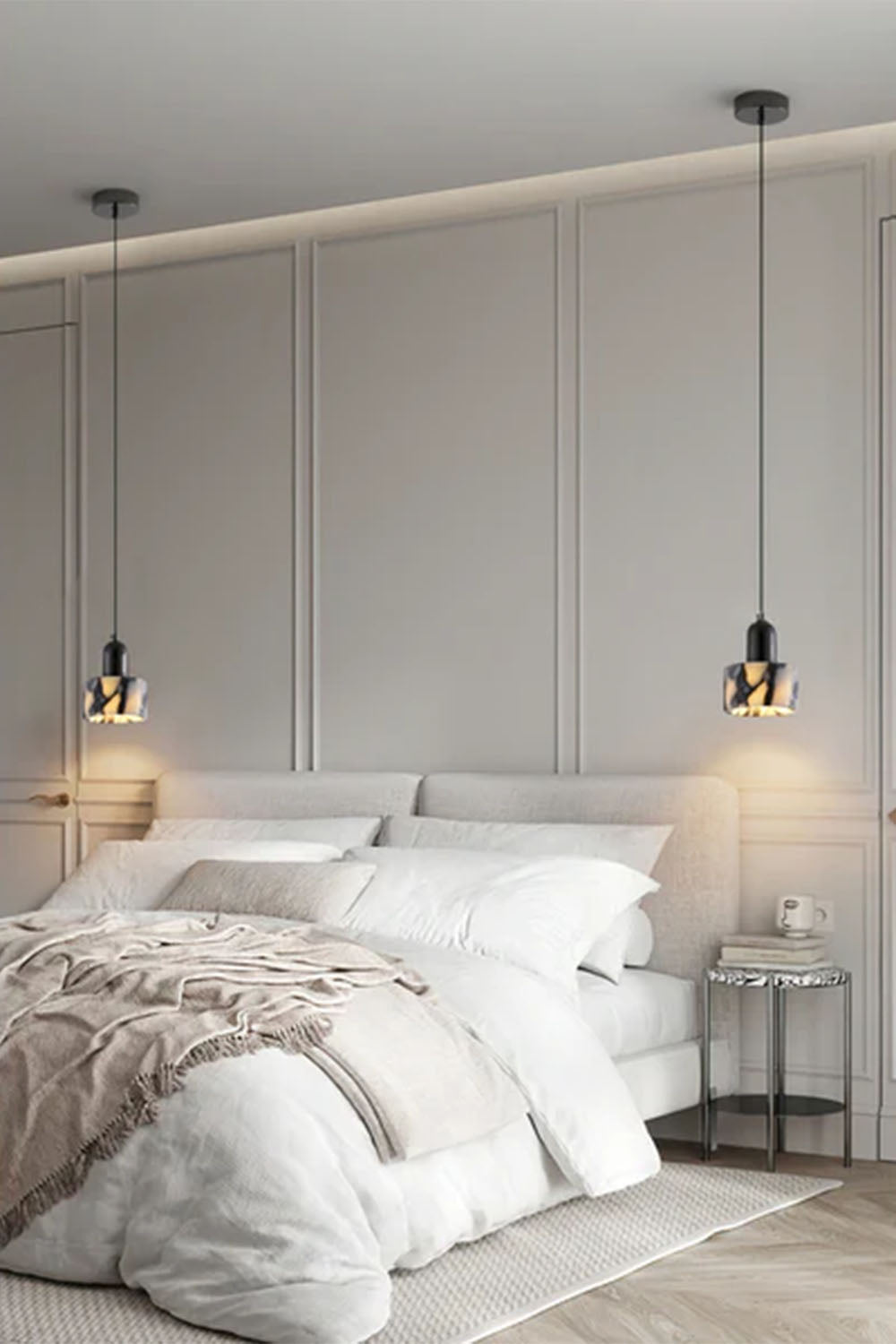 Bulgari Luxury Stone Pendant Light - view 13 | morylighting