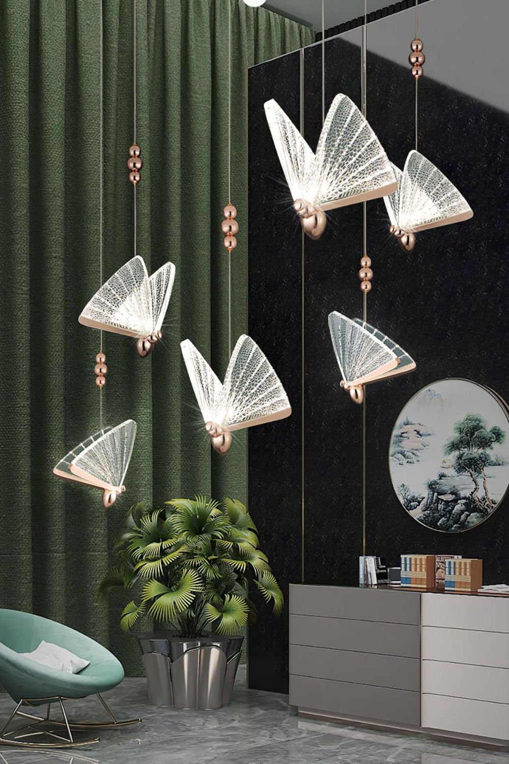 Butterfly Pendant Light - morylighting