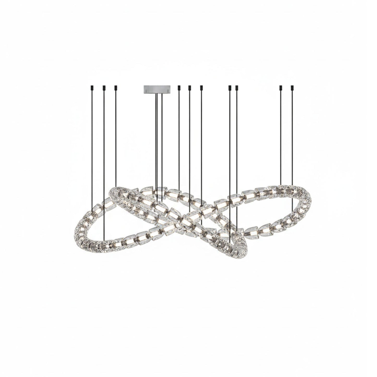 Gabriel Chrome Crystal Chandelier