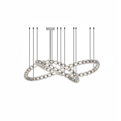 Gabriel Chrome Crystal Chandelier