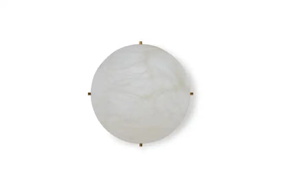 Large 'Moon 4' Alabaster Wall or Ceiling Lamp Flush Mount