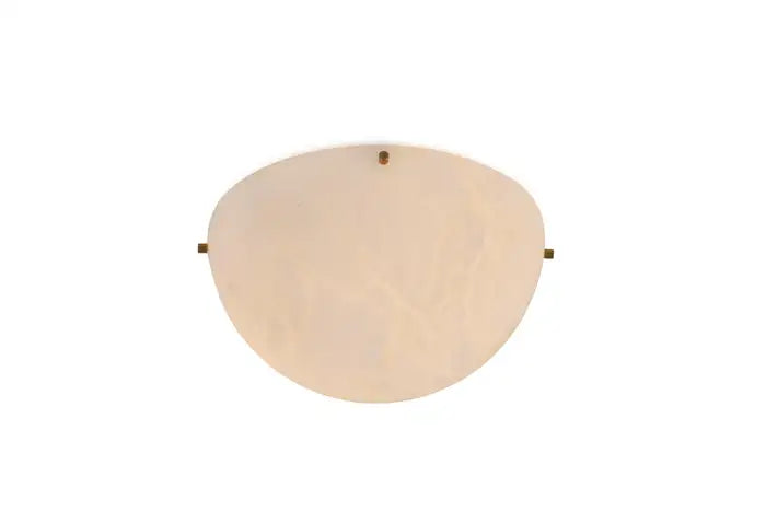 Large 'Moon 4' Alabaster Wall or Ceiling Lamp Flush Mount