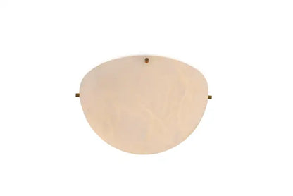 Large 'Moon 4' Alabaster Wall or Ceiling Lamp Flush Mount