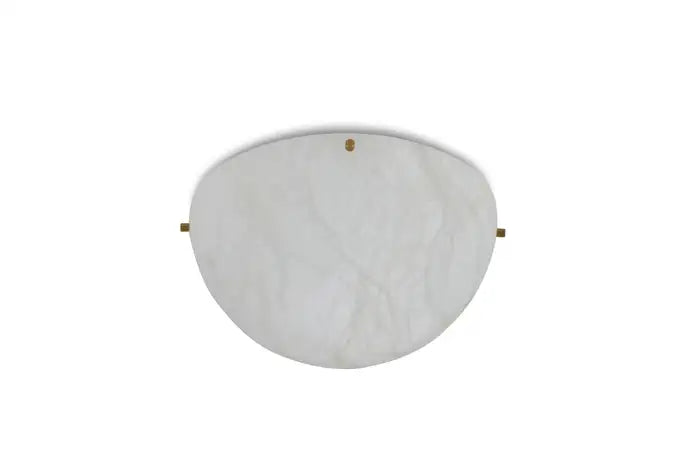 Large 'Moon 4' Alabaster Wall or Ceiling Lamp Flush Mount