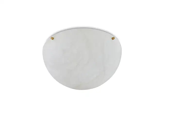 Large 'Moon 4' Alabaster Wall or Ceiling Lamp Flush Mount