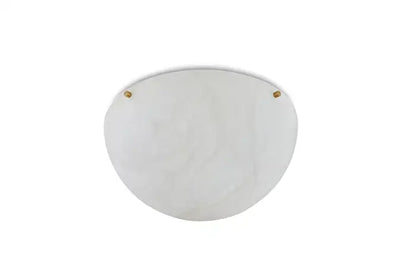 Large 'Moon 4' Alabaster Wall or Ceiling Lamp Flush Mount