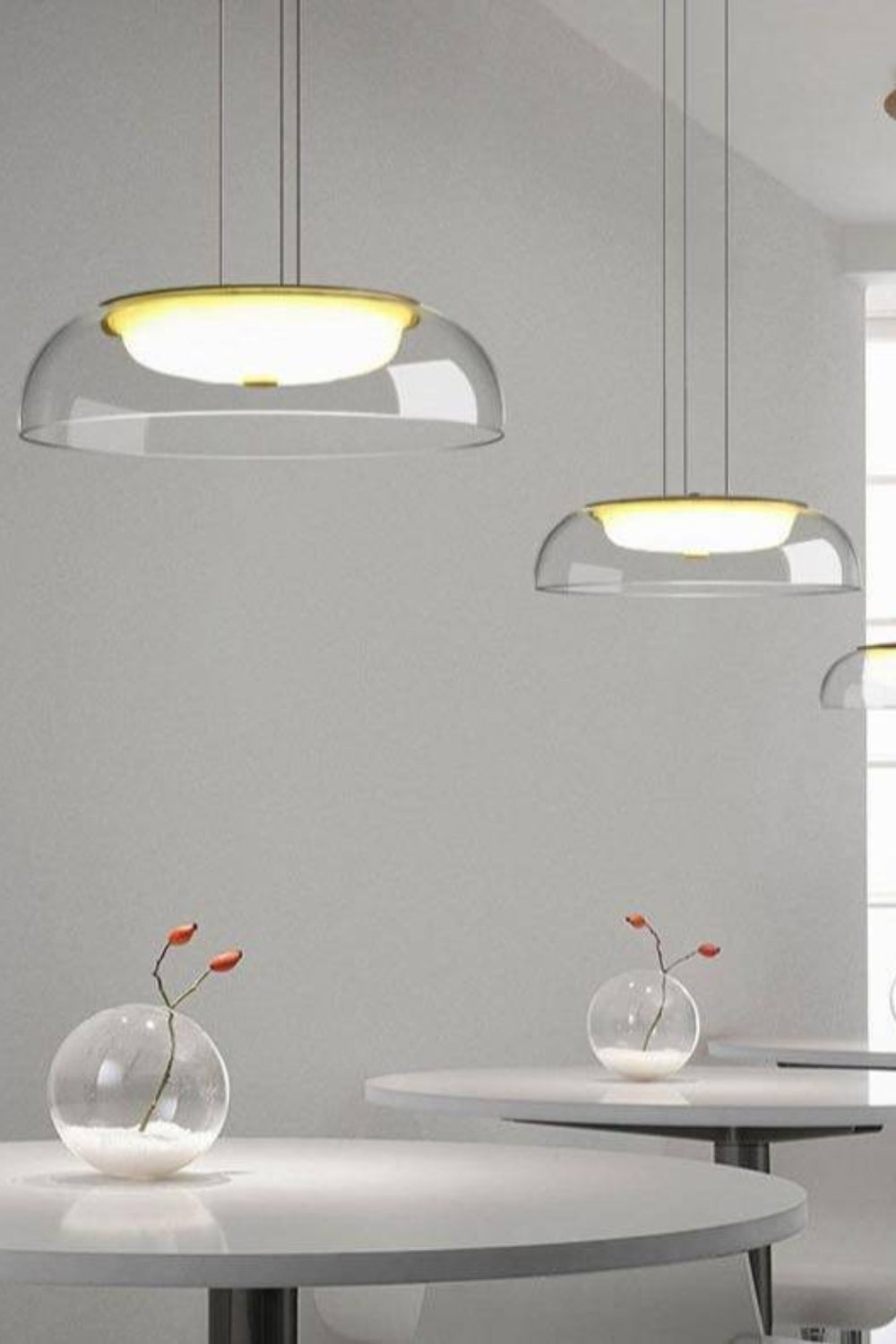 CLIFTON Glass Pendant Light - morylighting