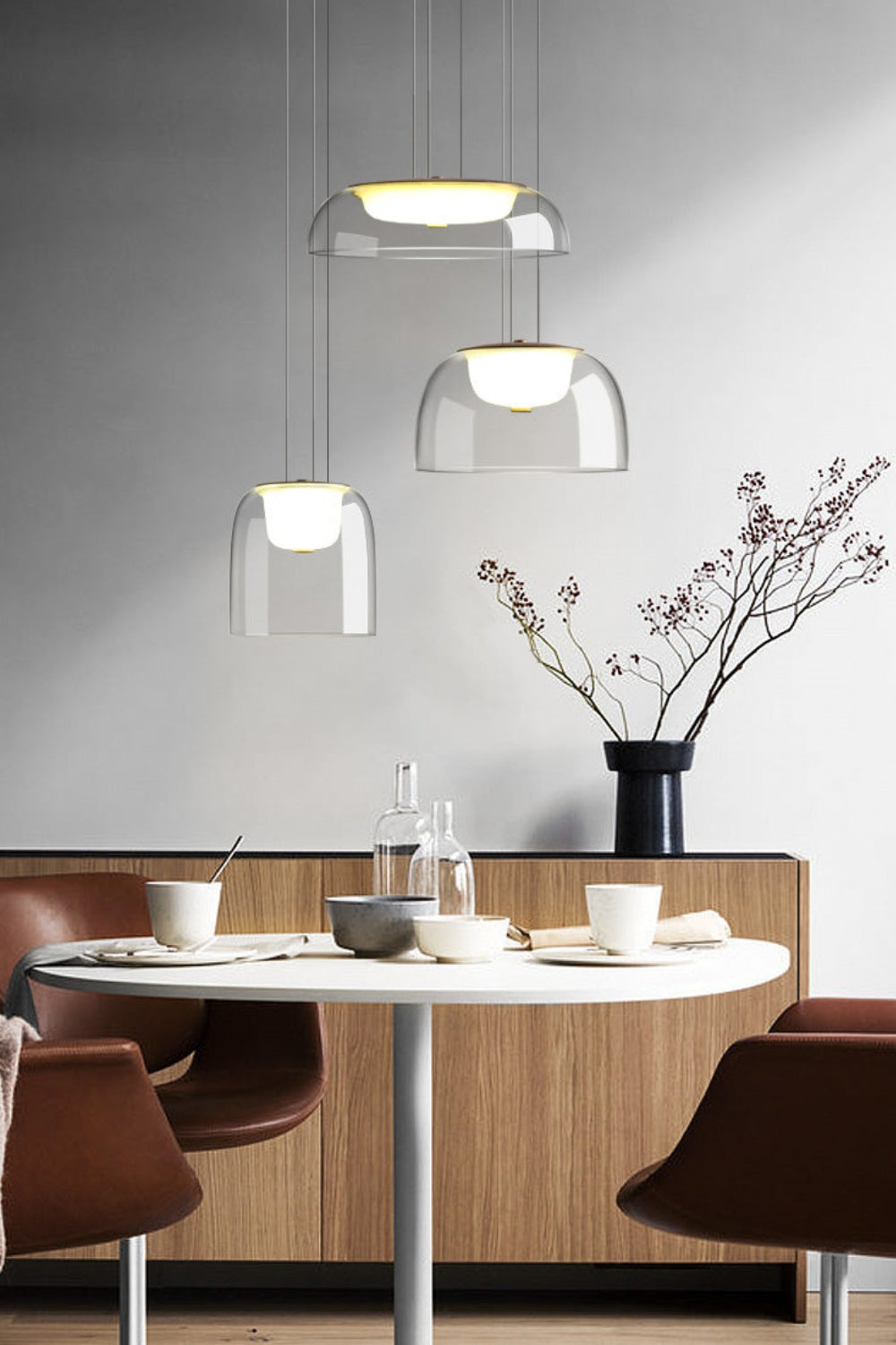CLIFTON Glass Pendant Light - morylighting