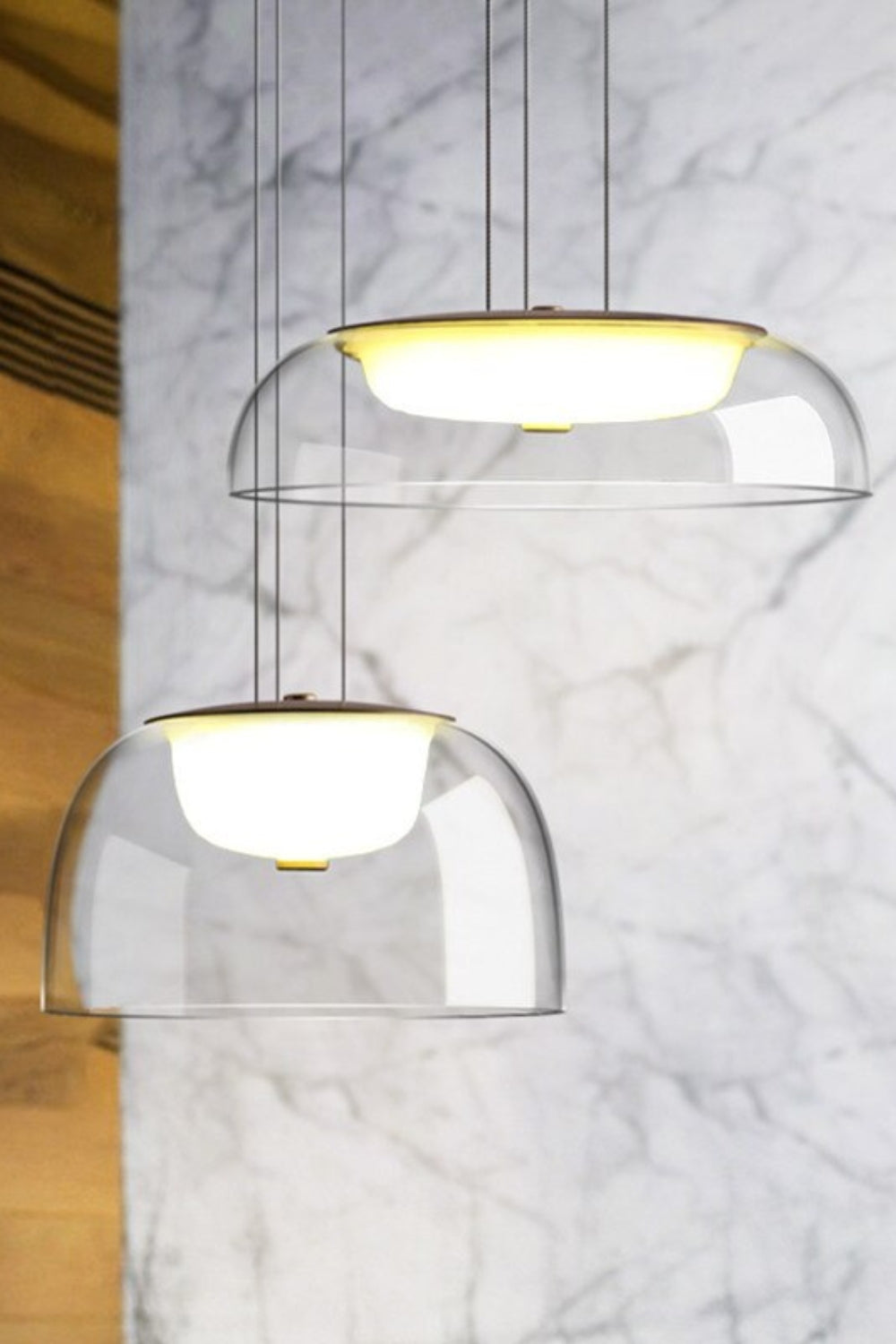 CLIFTON Glass Pendant Light - morylighting