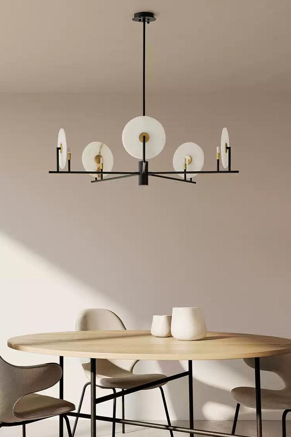Callisto Marble Chandelier - view 4 | morylighting