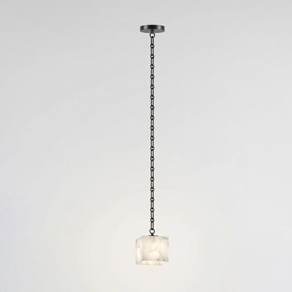 Cascade Chain Cube Chandelier
