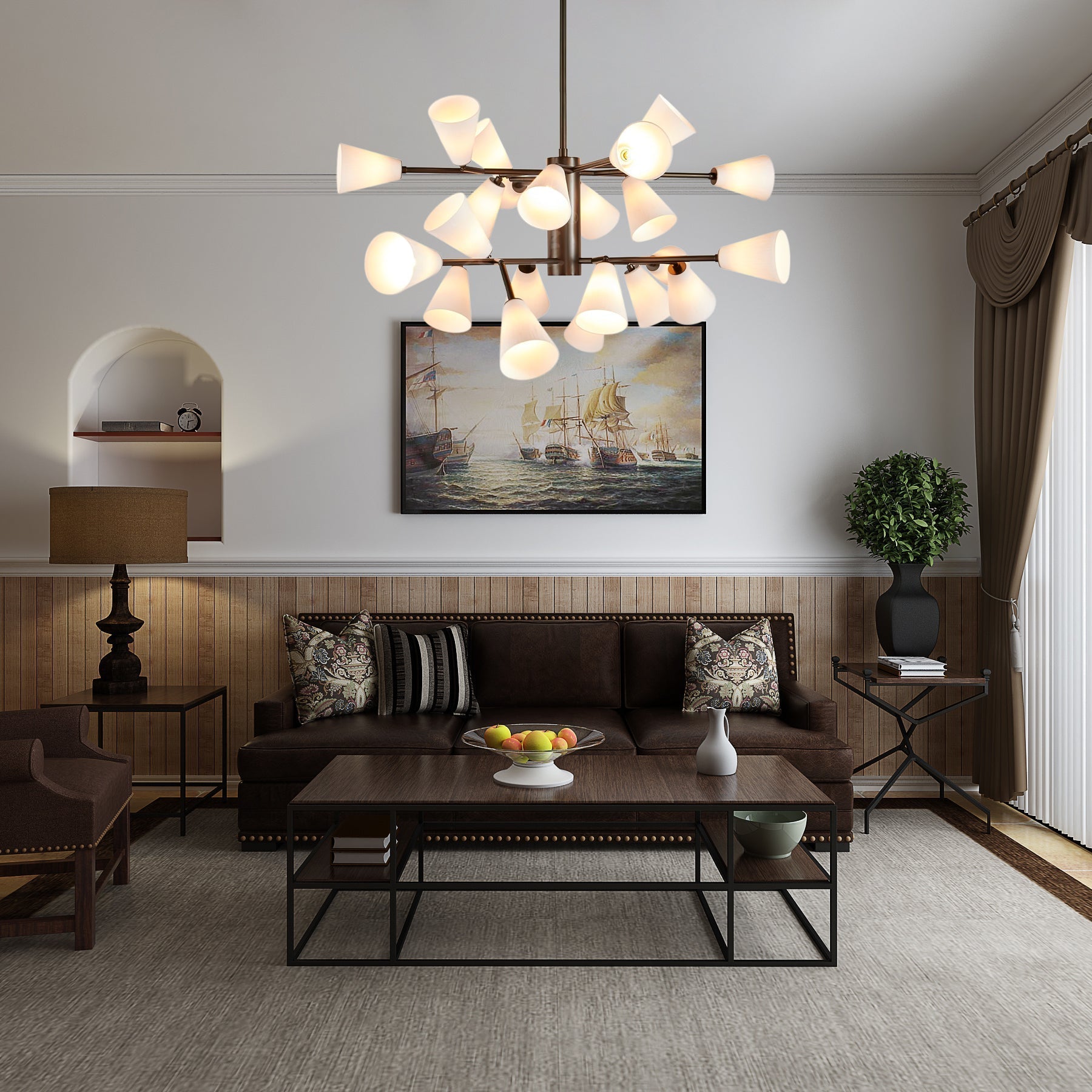 Cassius Chandelier - morylighting