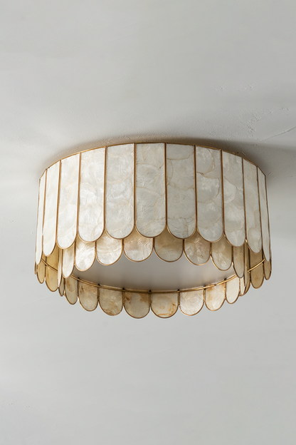 Ceiling Luxury Shell Ceiling Light - view 2 | morylighting