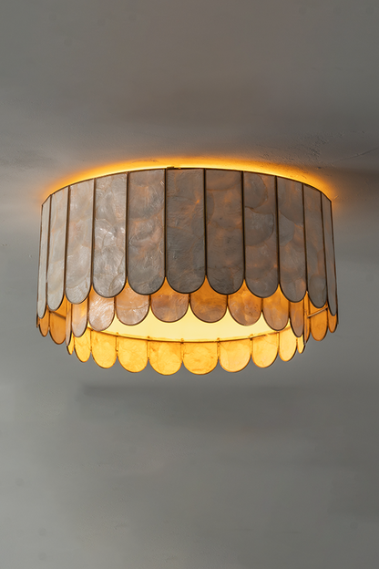 Ceiling Luxury Shell Ceiling Light - view 3 | morylighting