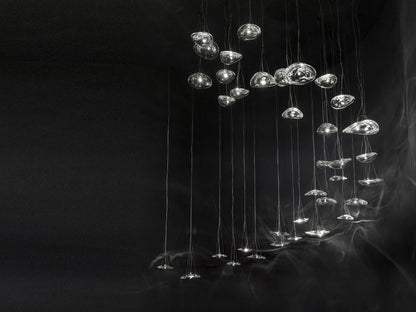 Manta Drift Class Crystal Chandelier