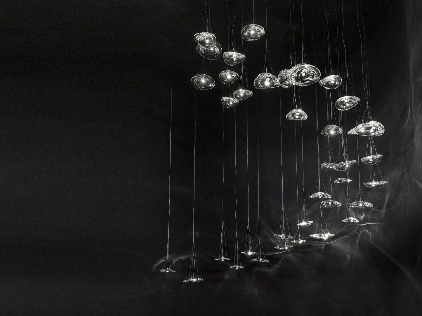 Manta Drift Class Crystal Chandelier
