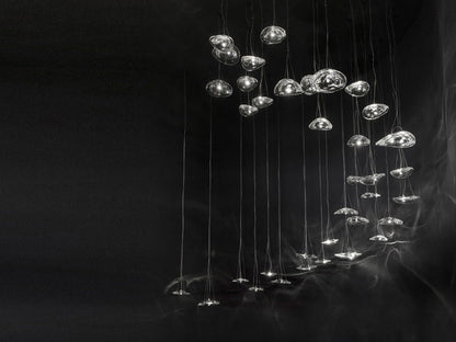 Manta Drift Class Crystal Chandelier